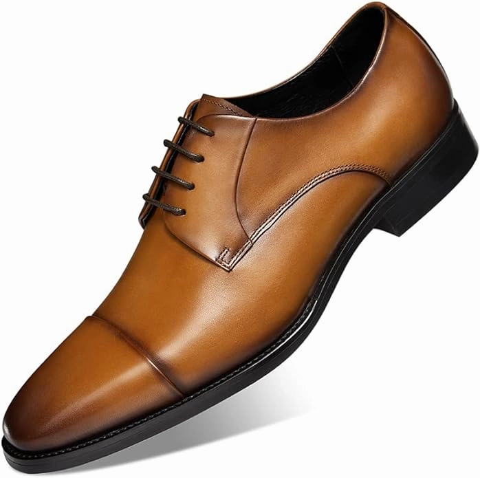 Mens Leather Dress Shoes Mens Oxfords Formal Dress Shoes for Men Oxfords Flying Up Through The Sky