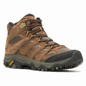 Marshalls Hiking Boots Merrell Moab 3 Mid Waterproof Hiking Boot Earth (Men's)