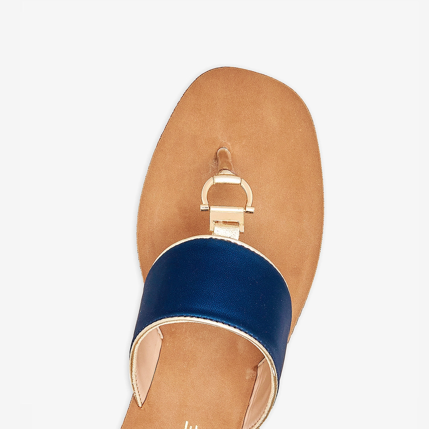 Metallic Slides Cowboys Slippers