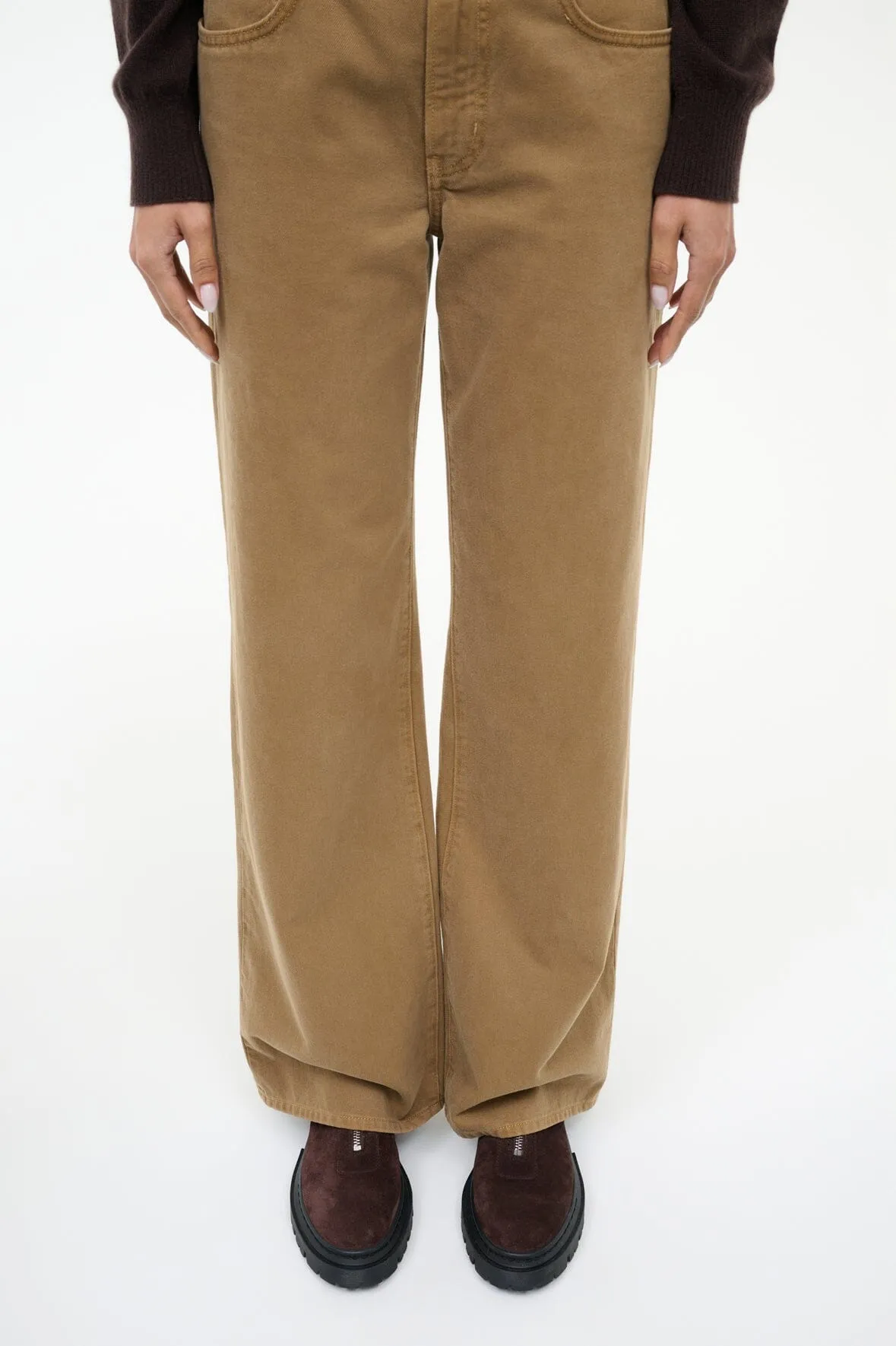 Lug Sole Combat Boot MILES ZIP ANKLE BOOT | ESPRESSO