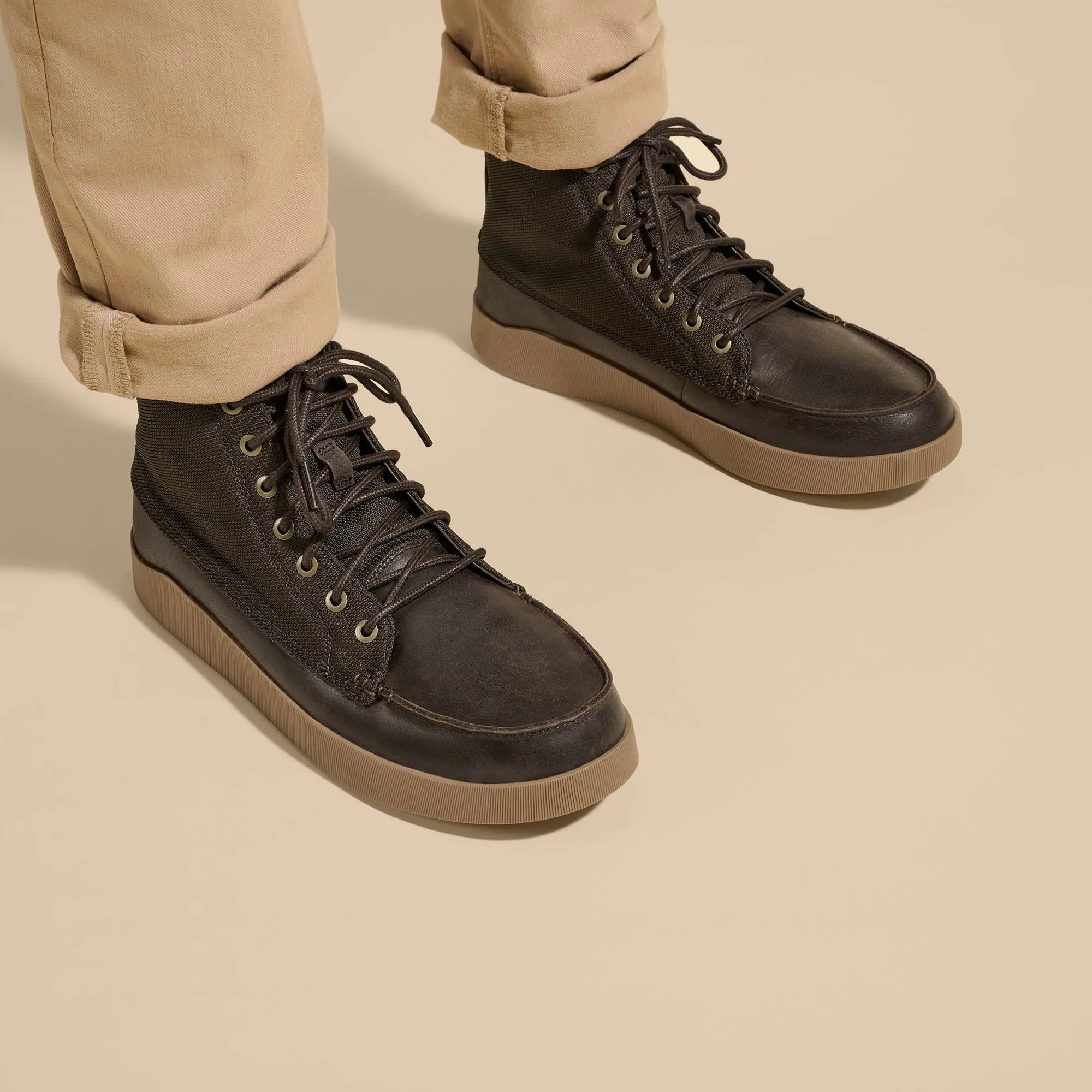 Combat Boots Outfit Mlina - Dark Wood