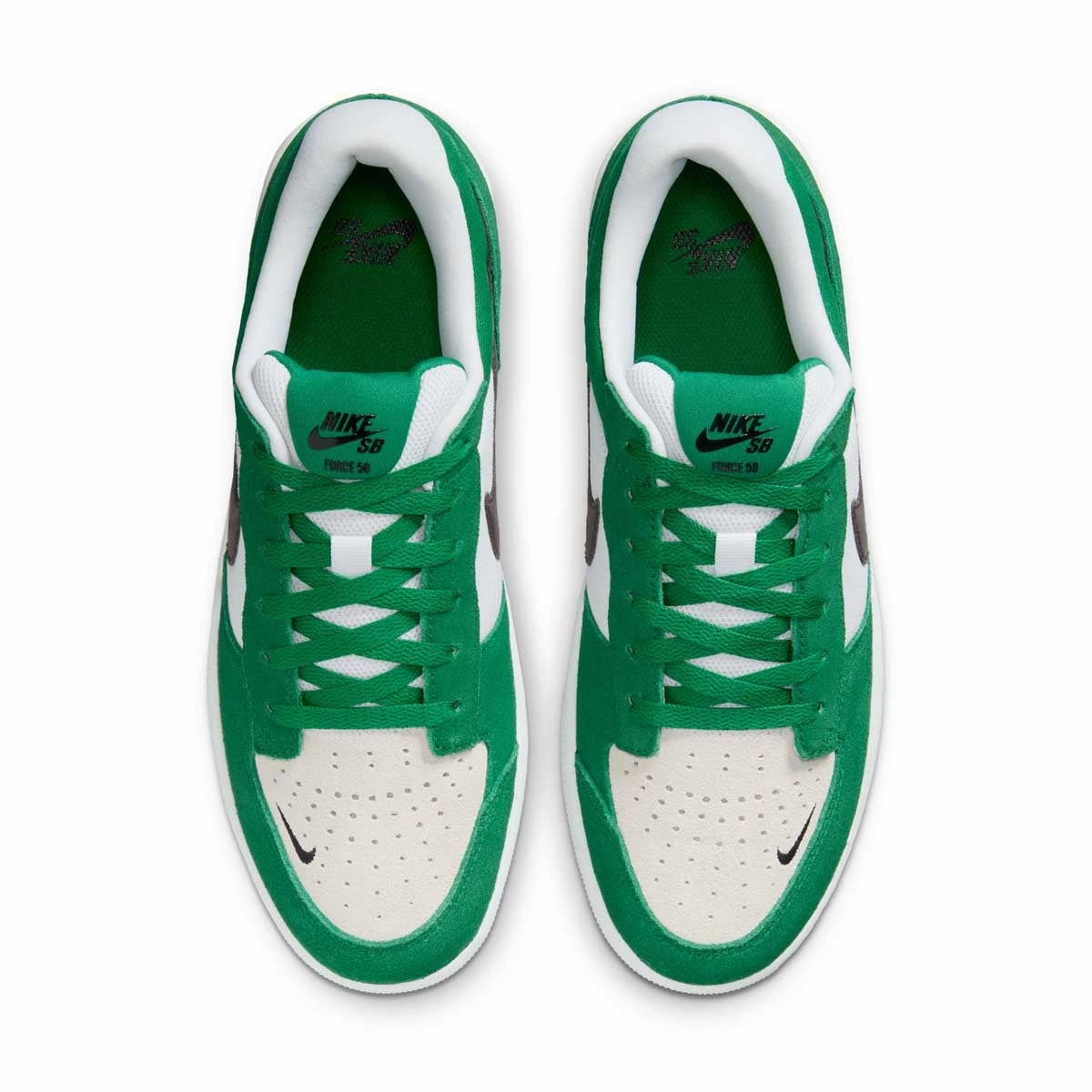 SB Force 58 'Pine Green Black' Nike Animal Print Shoes