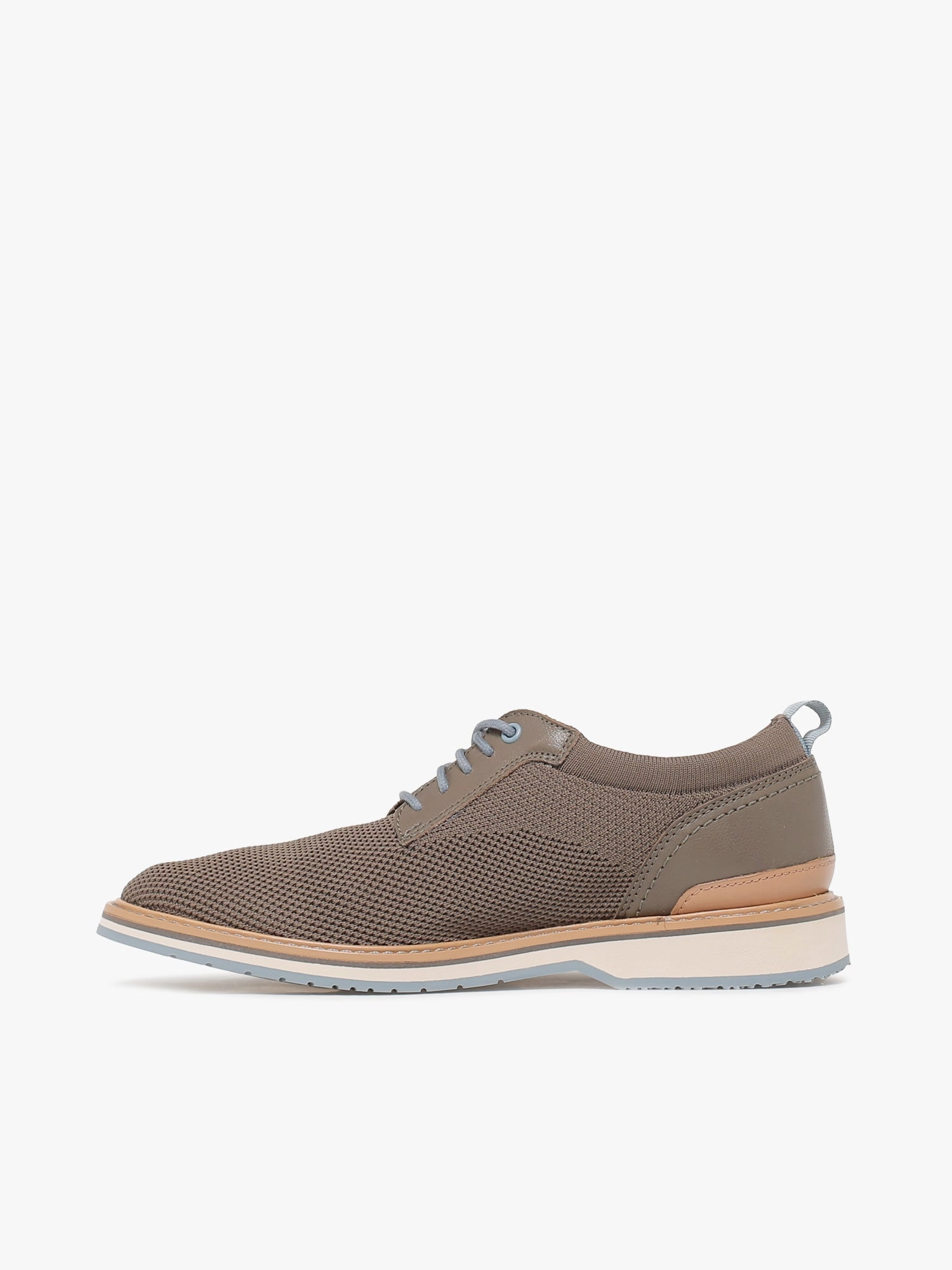 Monahan Grey Knit Oxfords And Socks