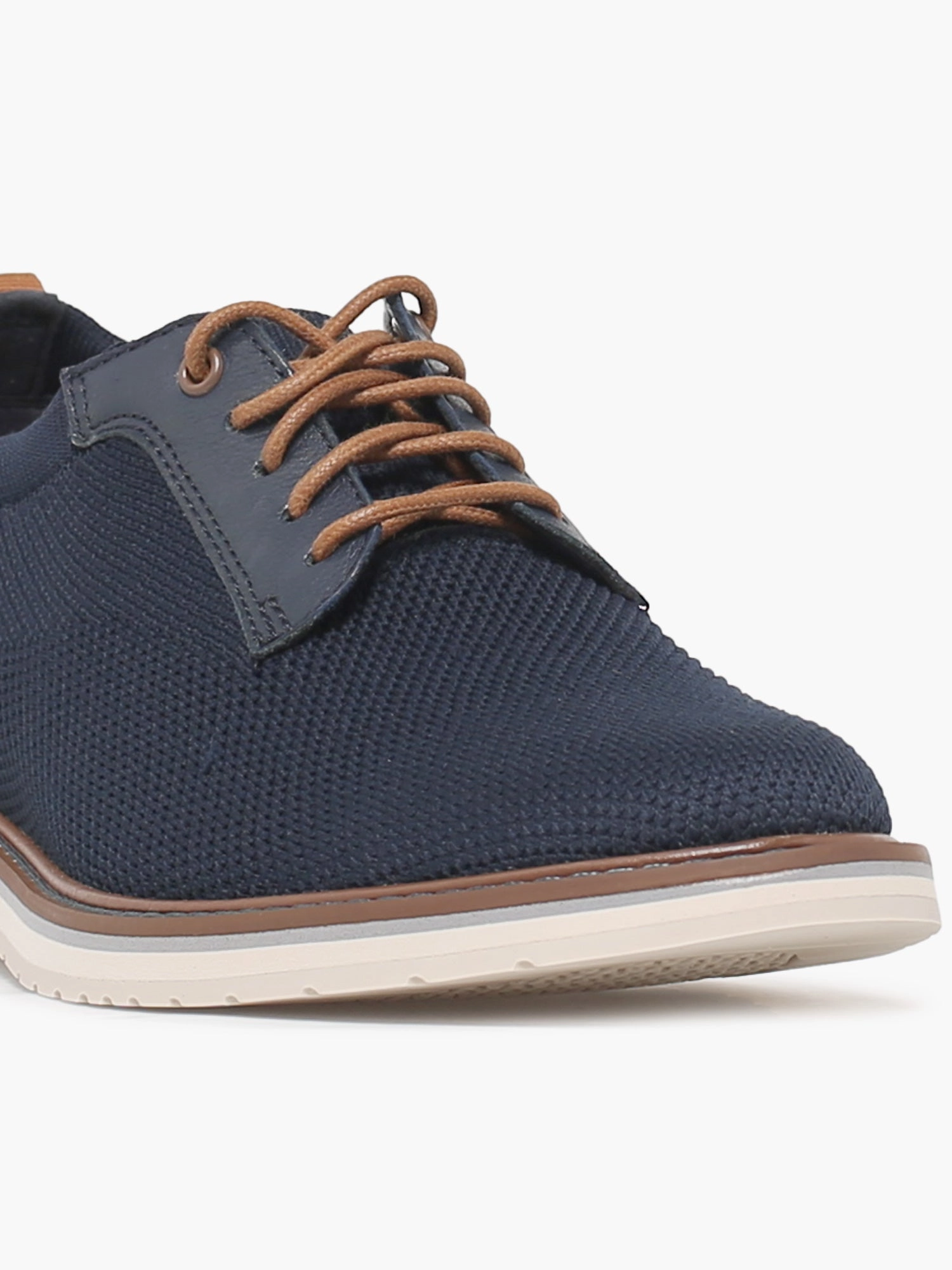 Best Work Oxfords Monahan Navy Knit