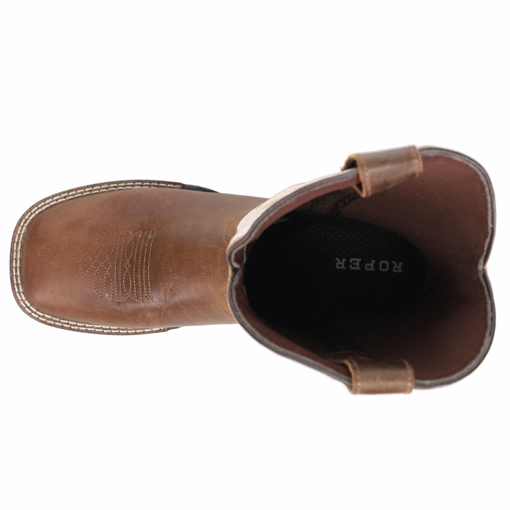 Nancy Sinatra Boots Monterey Square Toe Cowboy Boots (Big Kid)