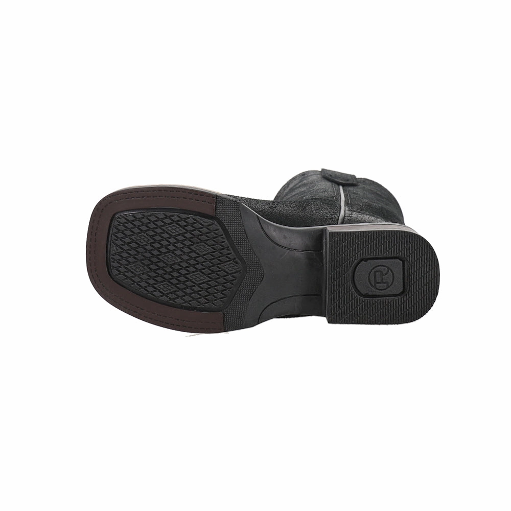 The Row Boots Monterey Square Toe Cowboy Boots (Little Kid-Big Kid)