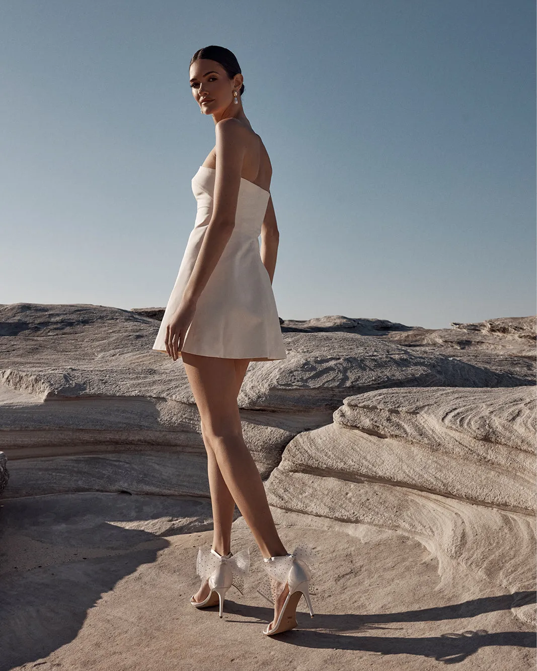 High Heel Memes NASHA - WHITE SATIN