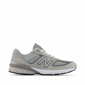 New Balance Men's MADE in USA 990v5 Sneakers in Grey How To Lace New Balance 550