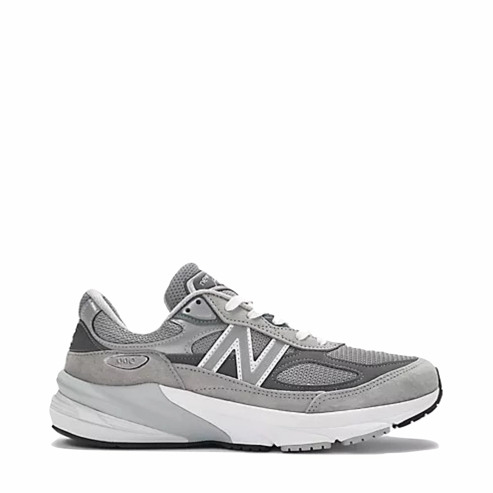 Silver And Red New Balance New Balance Men's MADE in USA 990v6 Sneakers in Grey