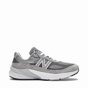 New Balance Men's MADE in USA 990v6 Sneakers in Grey Red And White New Balance 9060
