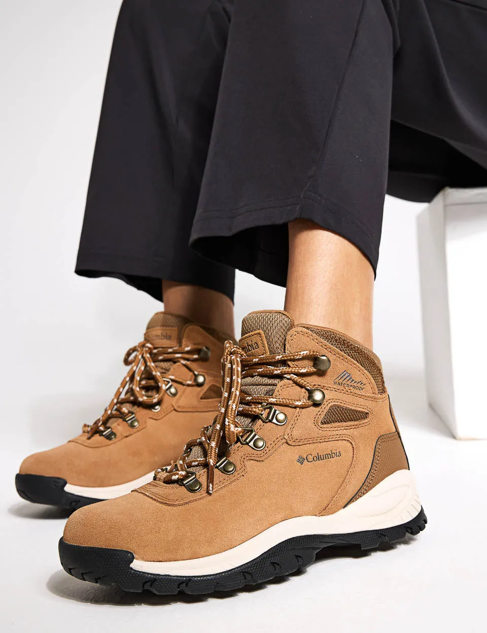 Big 5 Sporting Goods Hiking Boots Newton Ridge Plus Waterproof Amped Hiking Boot - Elk/Dark Stone