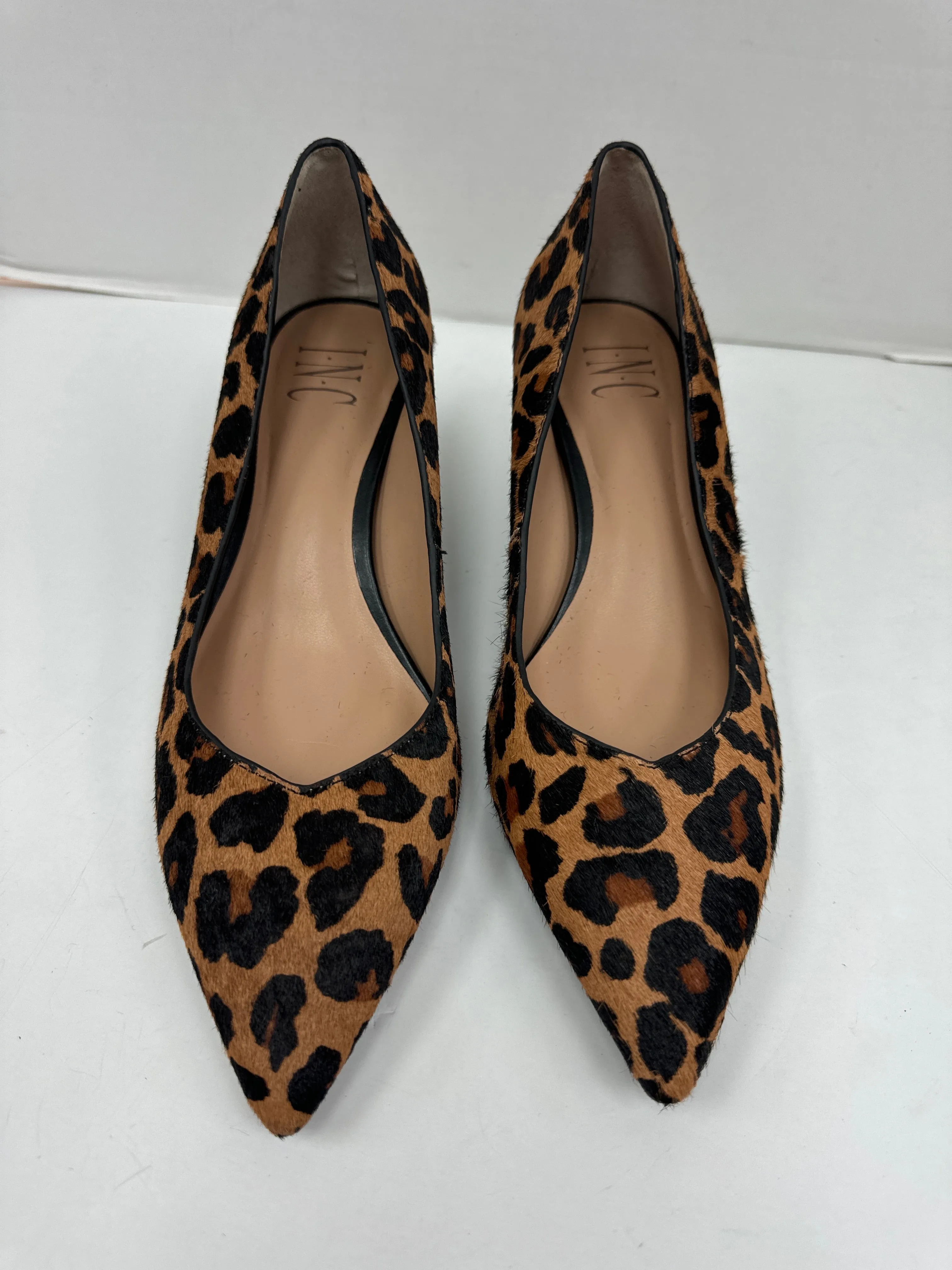 Animal Print Shoes Heels Kitten Inc, Size 8 Size 5 High Heel Shoes