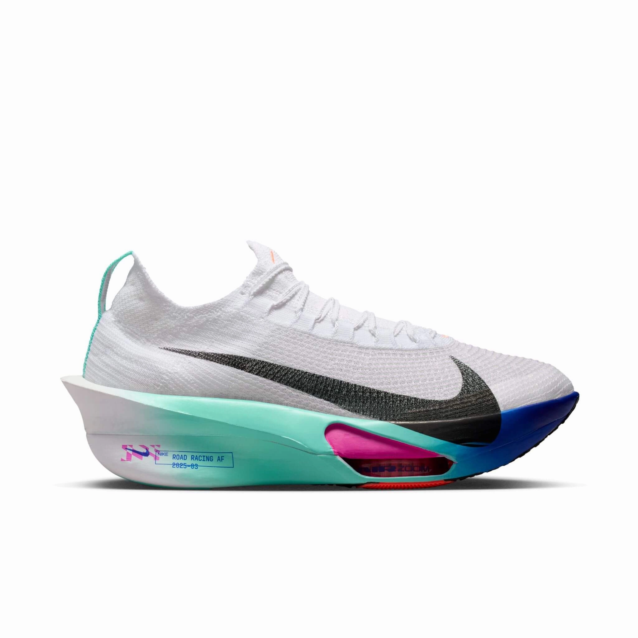 Nike | Men's Alphafly 3 Road Racing Shoes - White/Black-Hyper Turquoise-Concord Og Nike Shoes