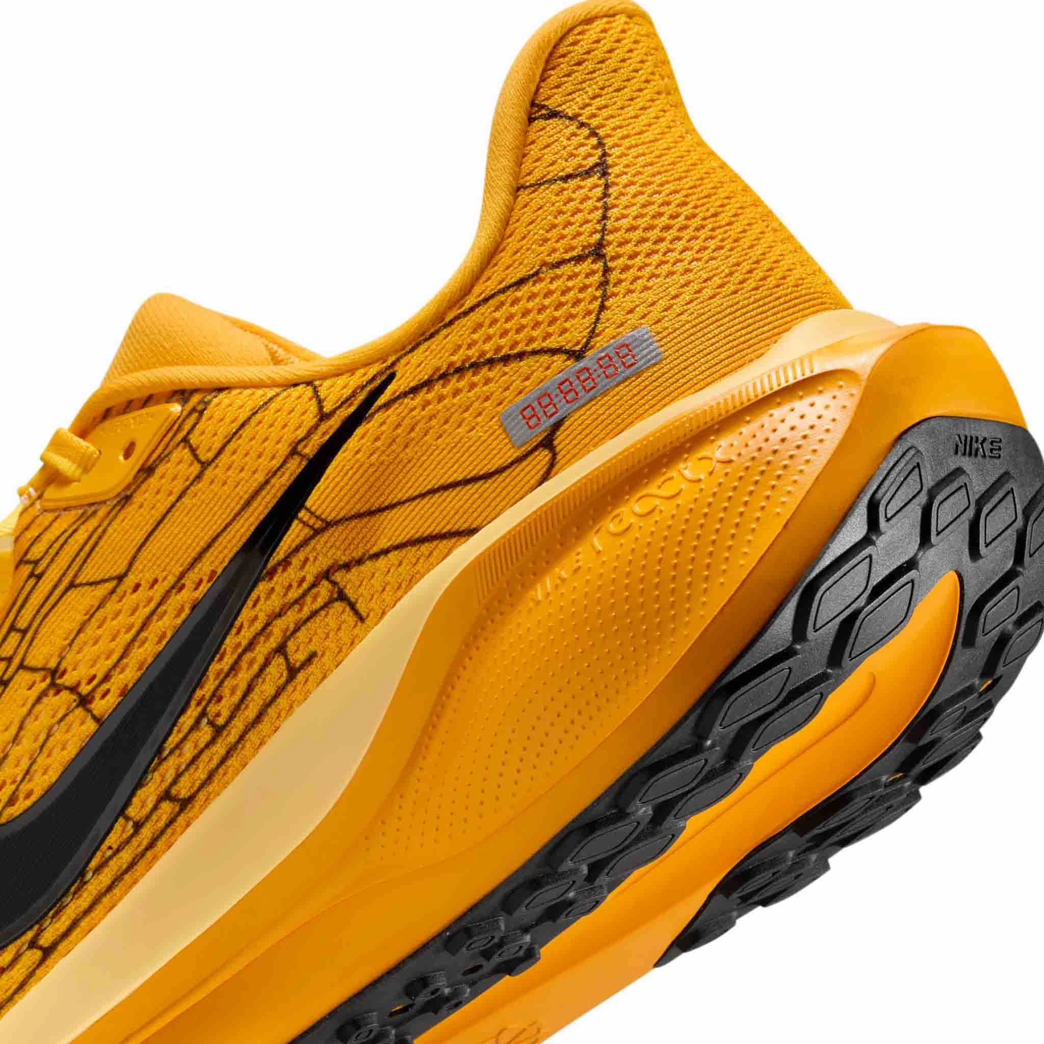 Nike | Men's Pegasus 41 LV8 Road Running Shoes - University Gold/Black-Soft Yellow Nike Spike Shoes