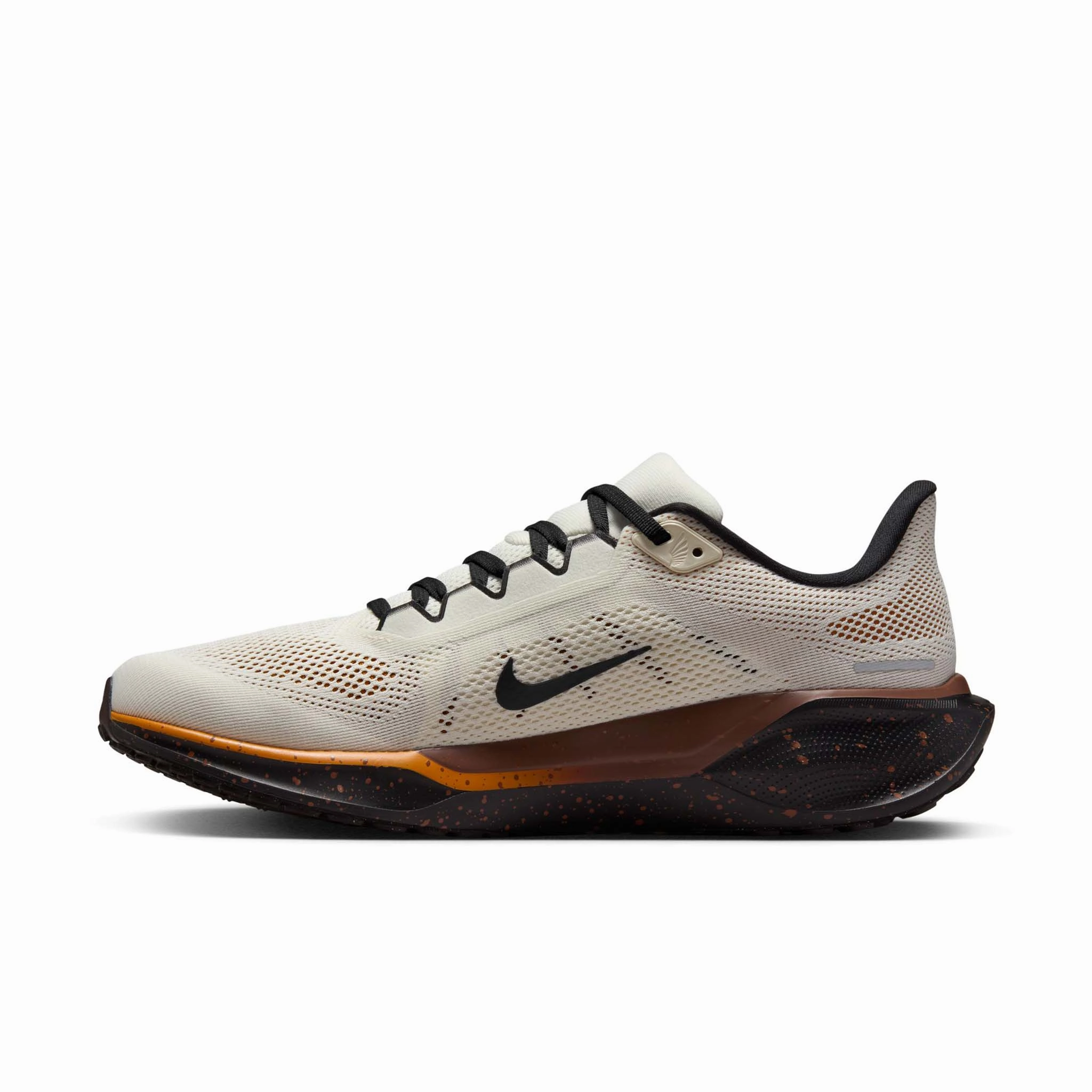Nike Flyknit Racing Shoes Nike | Men's Pegasus 41 Road Running Shoes - Soft Pearl/Velvet Brown-Desert Ochre