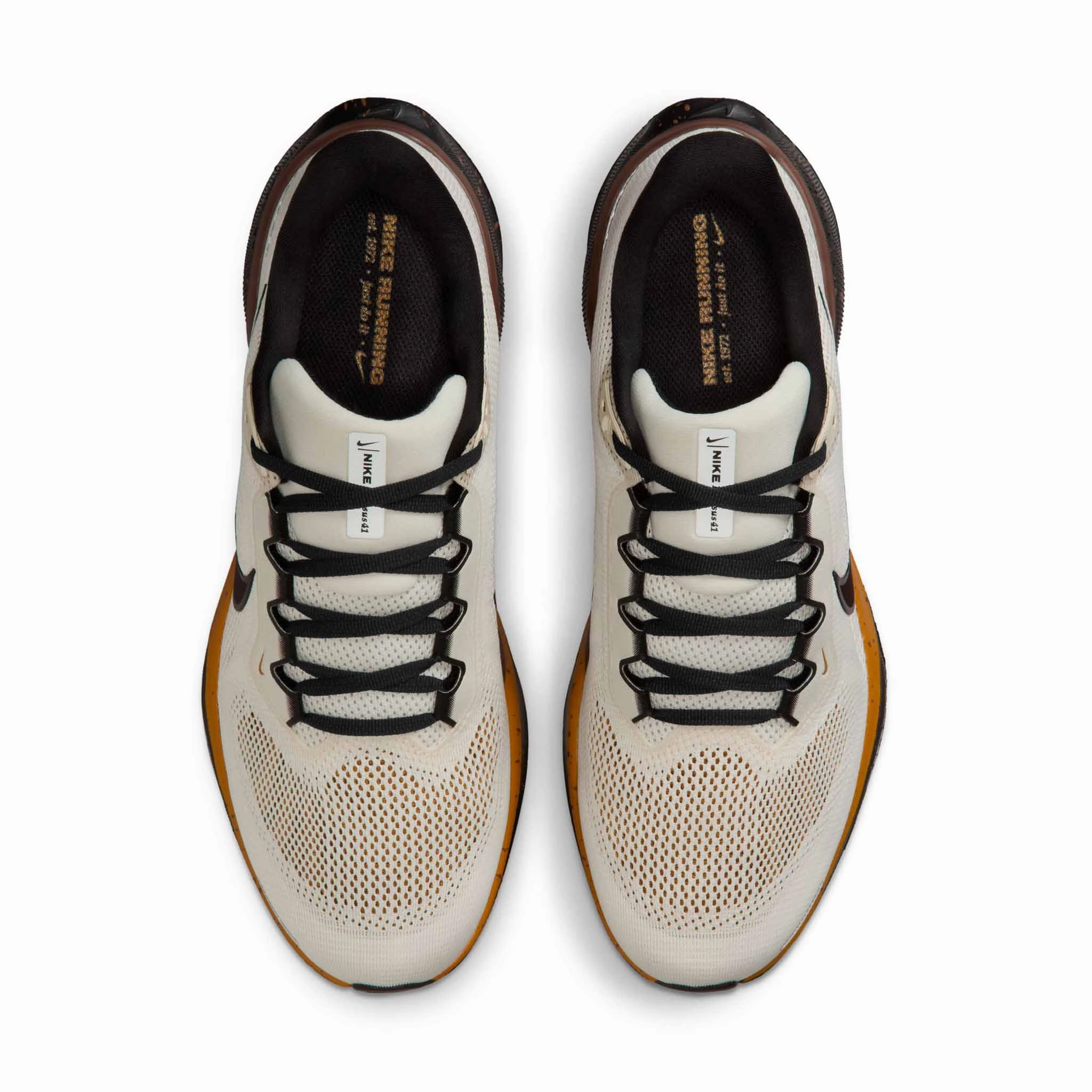 Nike Sb Malor Shoes Nike | Men's Pegasus 41 Road Running Shoes - Soft Pearl/Velvet Brown-Desert Ochre