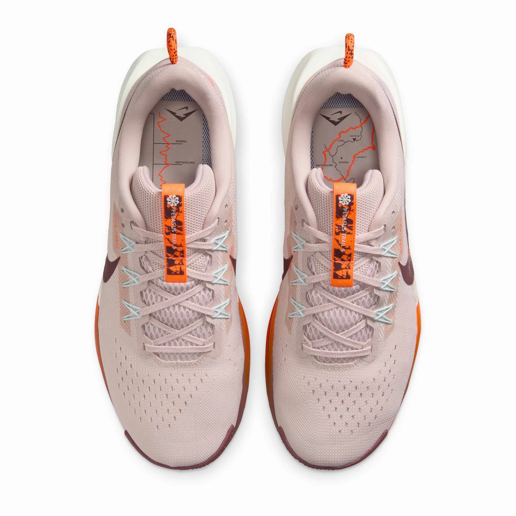 Nike Back To The Future Self Tying Shoes Nike | Men's Pegasus 5 Trail Running Shoes - Silt Red/Dark Team Red-Hyper Crimson