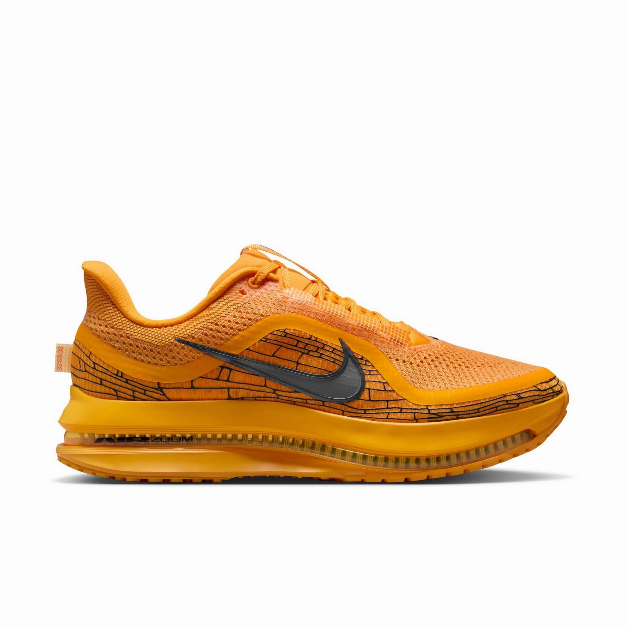 Nike Steel Toe Work Shoes Nike | Men's Pegasus Premium LV8 Road Running Shoes - University Gold/Black-Laser Orange