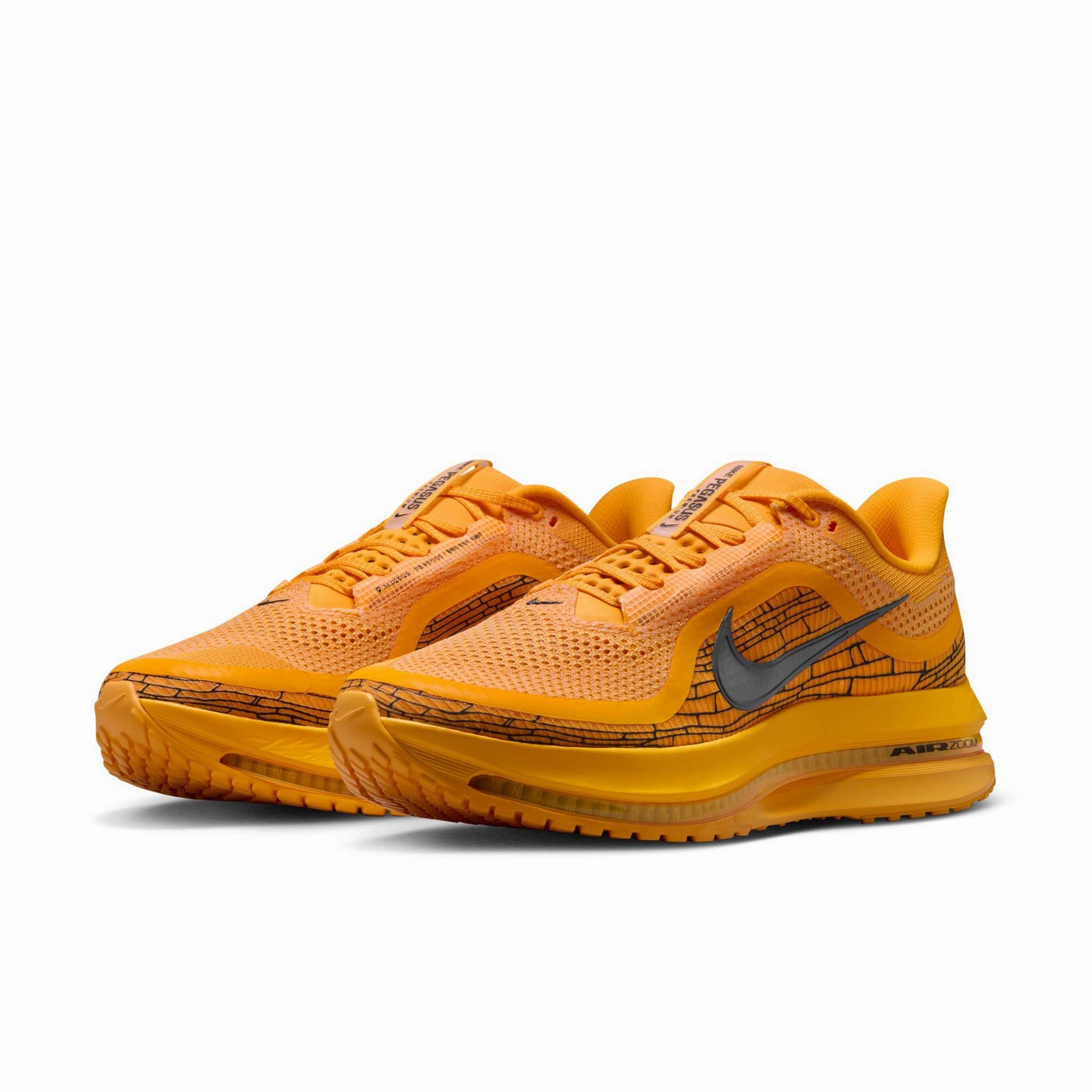 Nike Shoes For Cheap Nike | Men's Pegasus Premium LV8 Road Running Shoes - University Gold/Black-Laser Orange