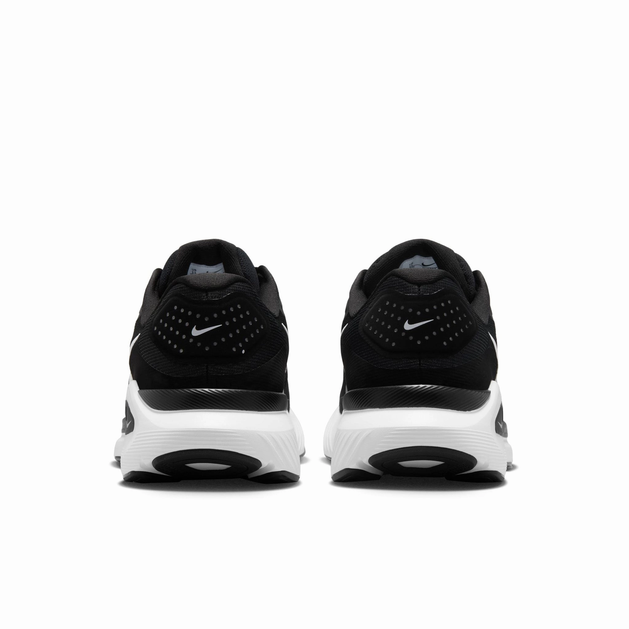 Nike Working Shoes Nike | Men's Structure 26 Road Running Shoes - Black/White-Cool Grey-Metallic Silver