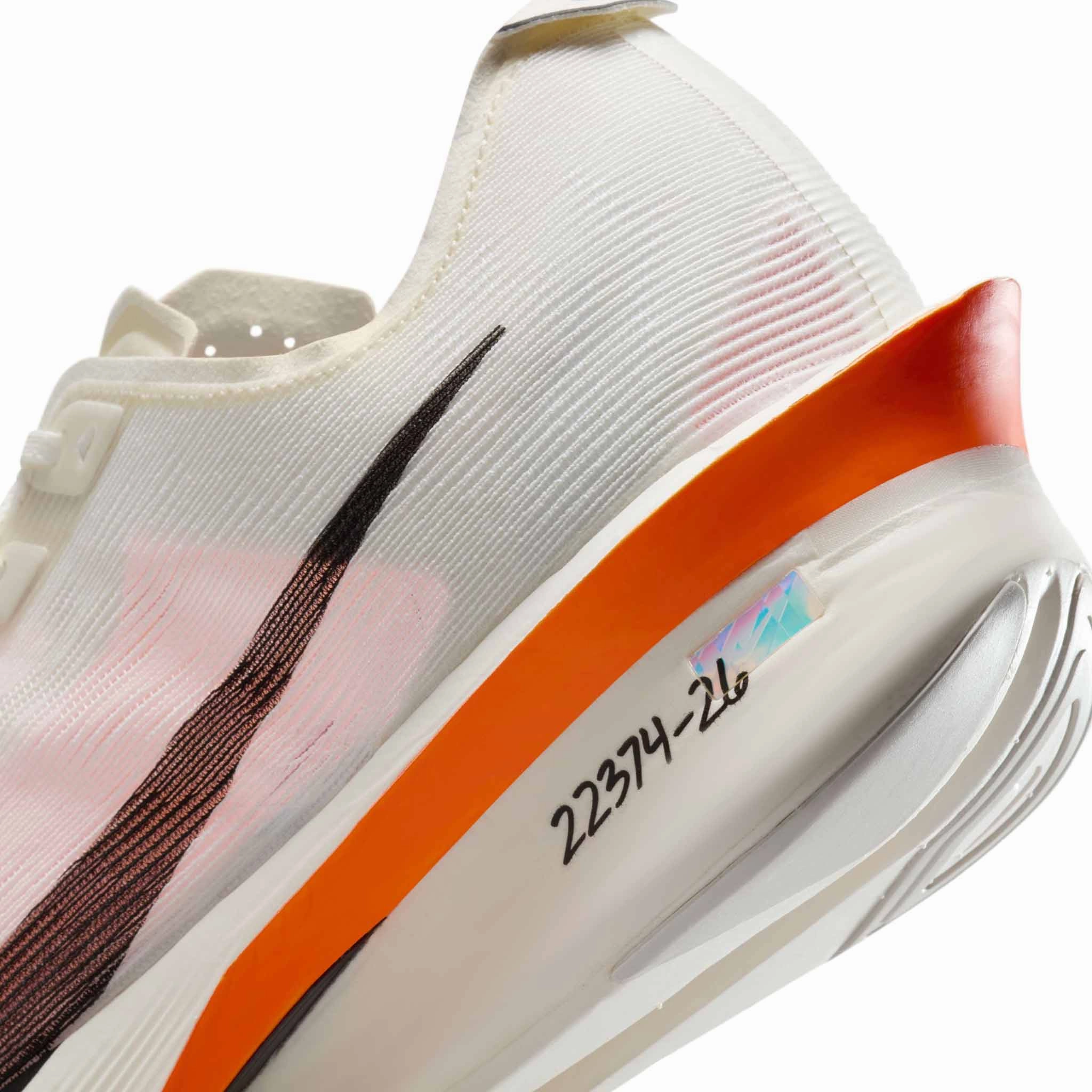 Nike | Men's Vaporfly 4 Proto Road Racing Shoes - Sail/Black-Total Orange-White Nike Cortez Golf Shoes