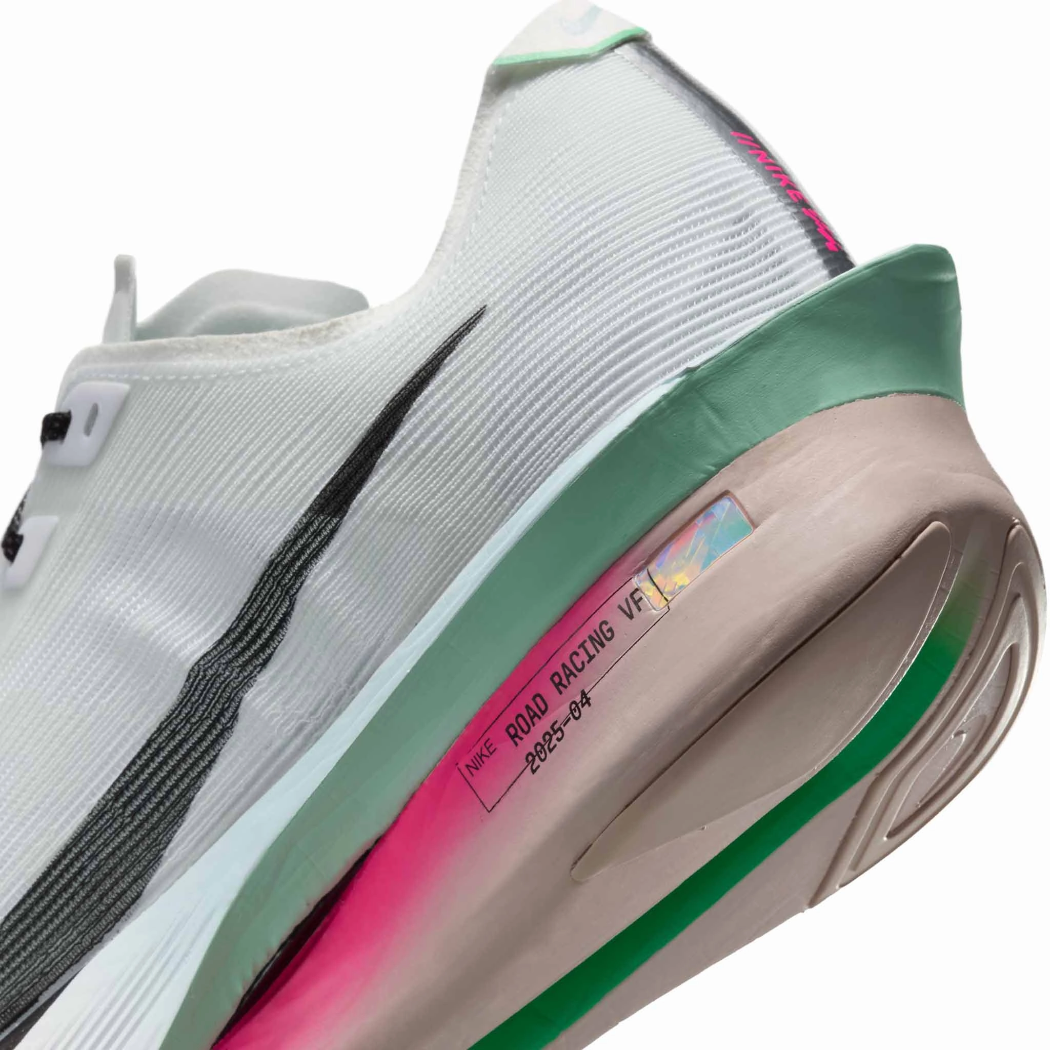 Nike | Men's Vaporfly 4 Road Racing Shoes - White/Black-Hyper Pink-Mint Foam Nike Personalized Basketball Shoes