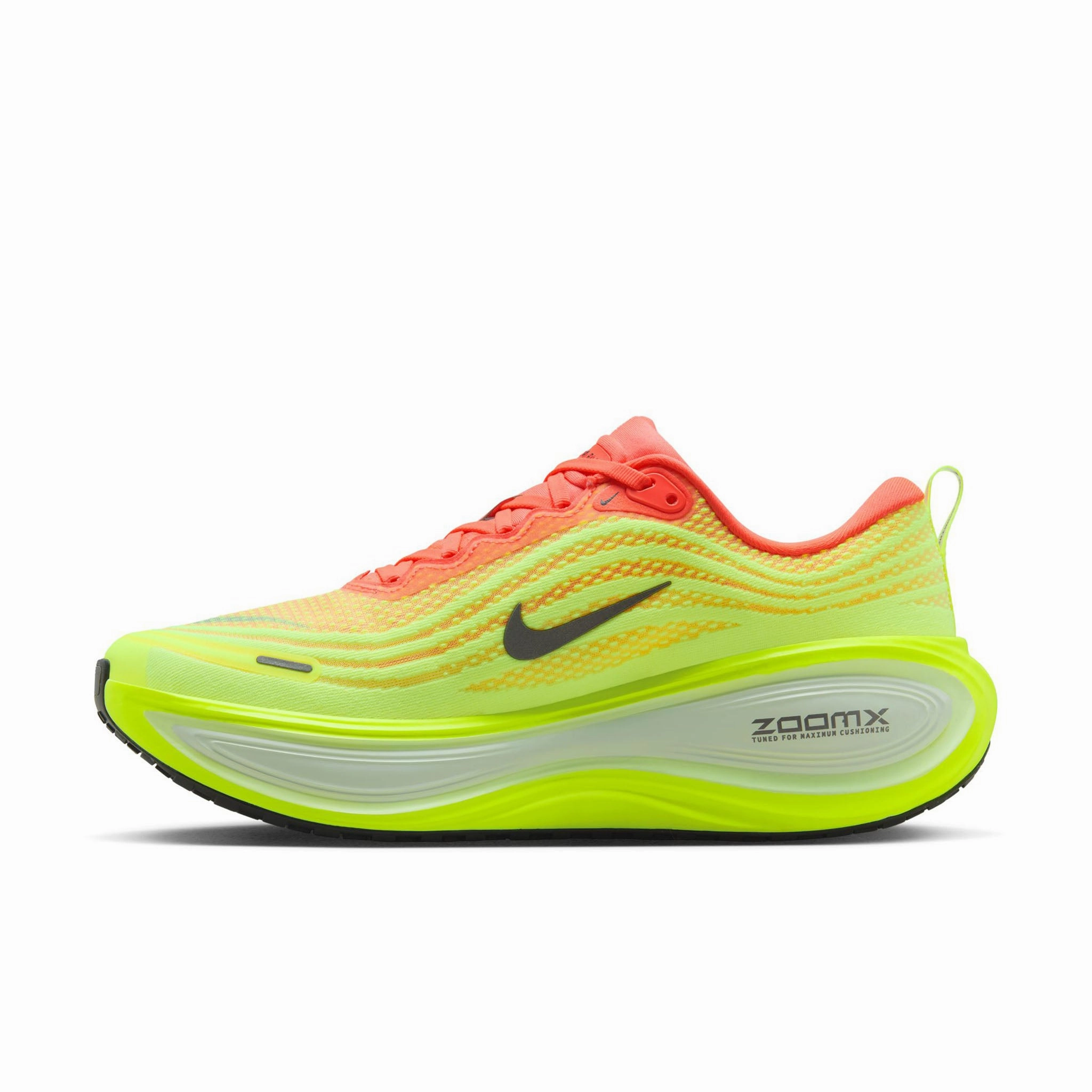 Acg Nike Shoes Nike | Men's Vomero Plus Road Running Shoes - Bright Mango/Metallic Dark Grey Volt