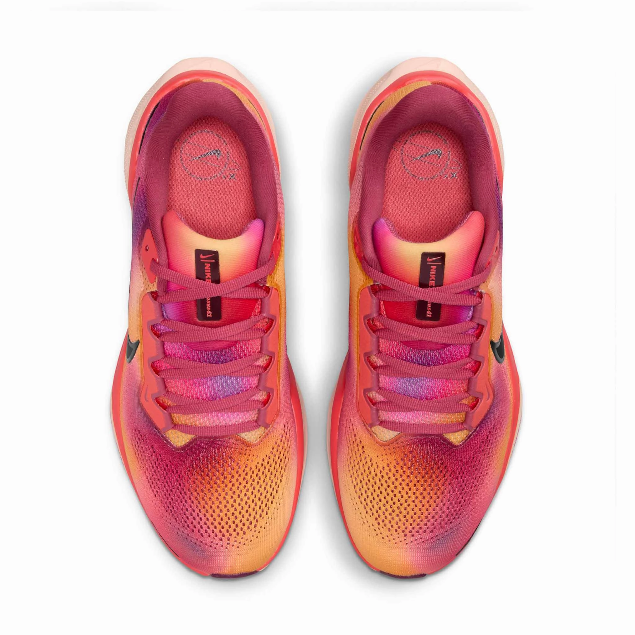 Nike | Women's Pegasus 41 Road Running Shoes - Ember Glow/Bordeaux-Washed Coral Nike Retro Shoes