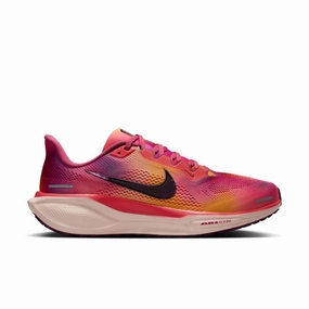 Nike | Women's Pegasus 41 Road Running Shoes - Ember Glow/Bordeaux-Washed Coral Nike Green Shoes