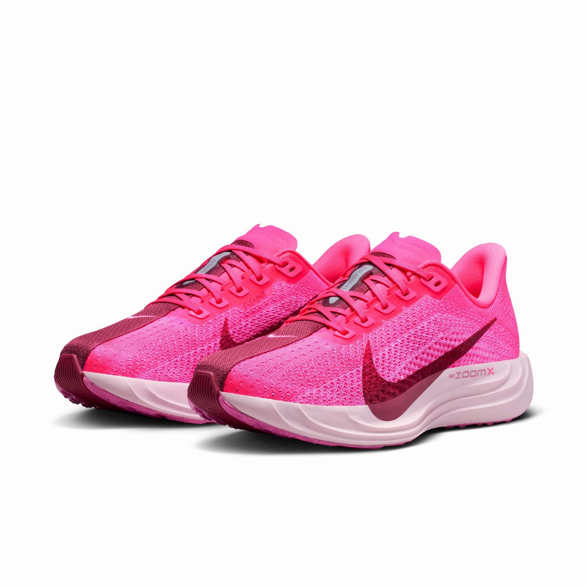 Nike Flyknit Air Max Shoes Nike | Women's Pegasus Plus Road Running Shoes - Hyper Pink/Sweet Beet-Playful Pink