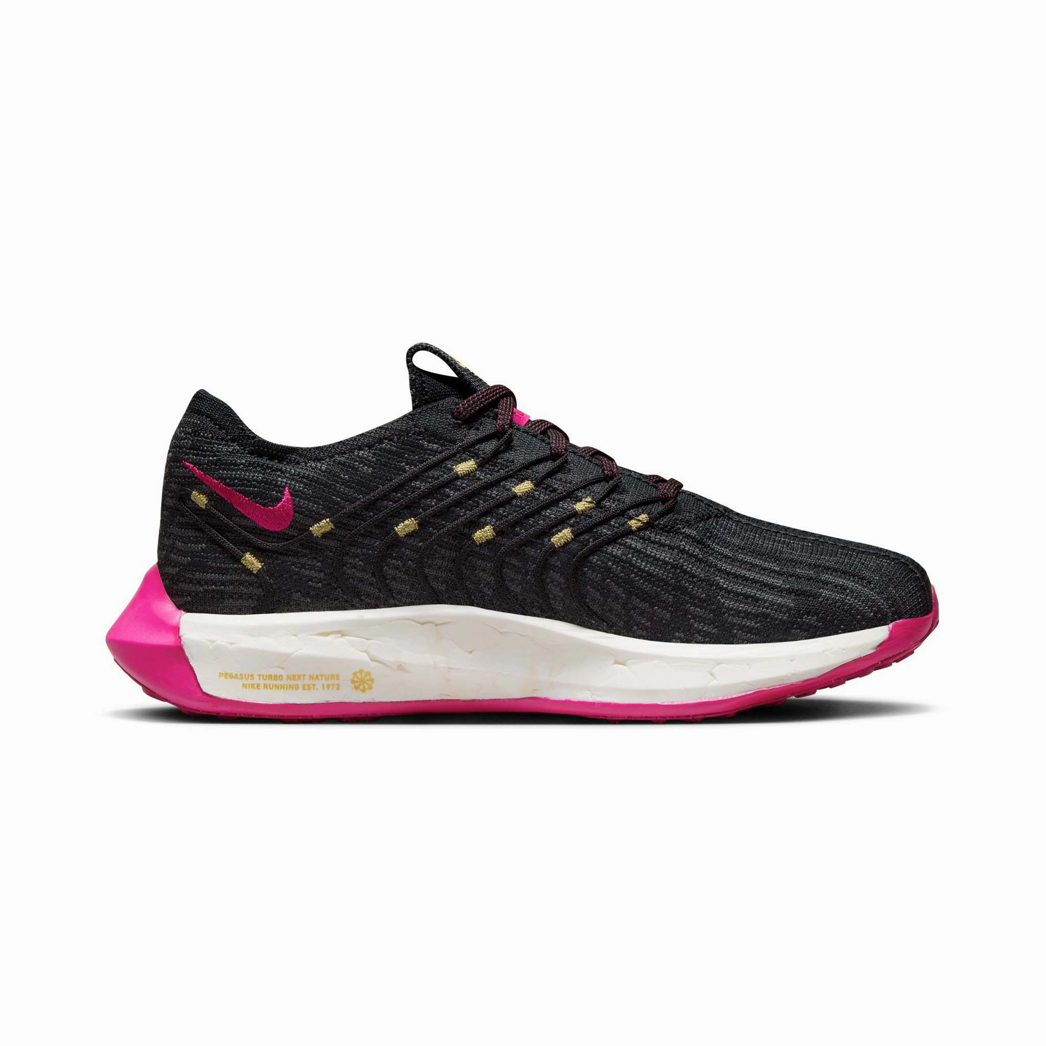Nike | Women's Pegasus Turbo Road Running Shoes - Black/Fireberry Tiger Woods Nike Golf Shoe