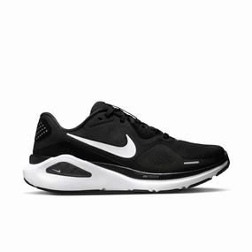 Shoe Size Conversion Nike Nike | Women's Structure 26 Road Running Shoes - Black/White-Cool Grey-Metallic Silver