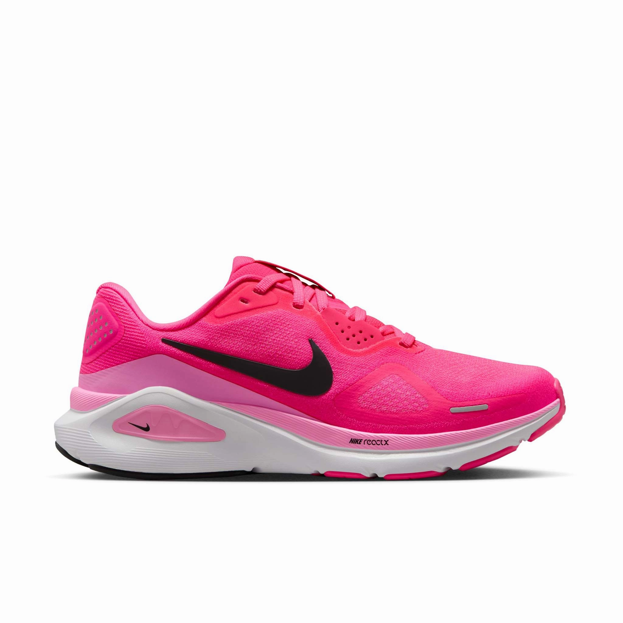 Nike | Women's Structure 26 Road Running Shoes - Hyper Pink/Black-Pink Spell-White Create Your Own Shoes Nike