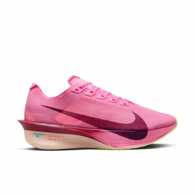Nike | Women's Vaporfly 4 Road Racing Shoes - Pink Spell/Bordeaux-Hyper Pink-Volt Ice Weightlifting Shoes Nike