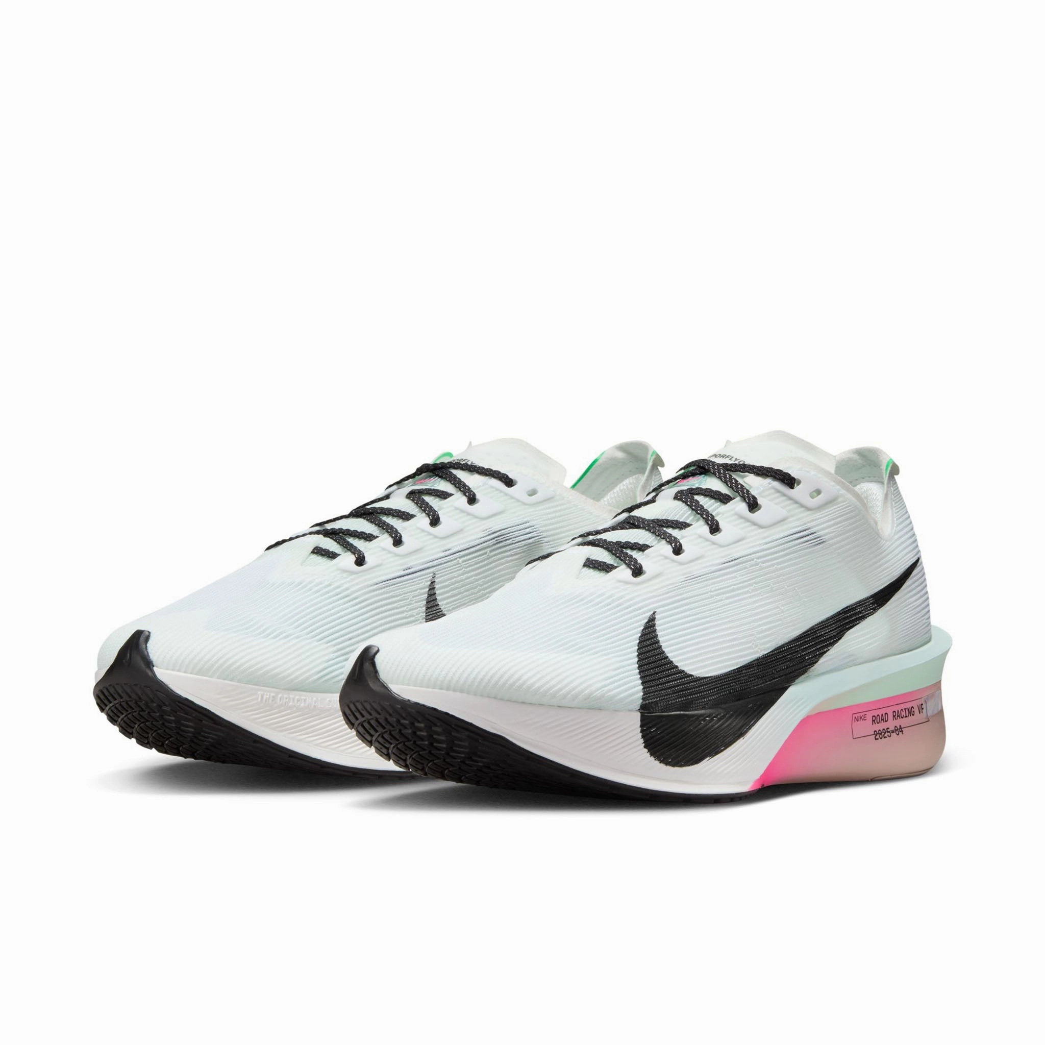Fastest Nike Running Shoes Nike | Women's Vaporfly 4 Road Racing Shoes - White/Black-Hyper Pink-Mint Foam