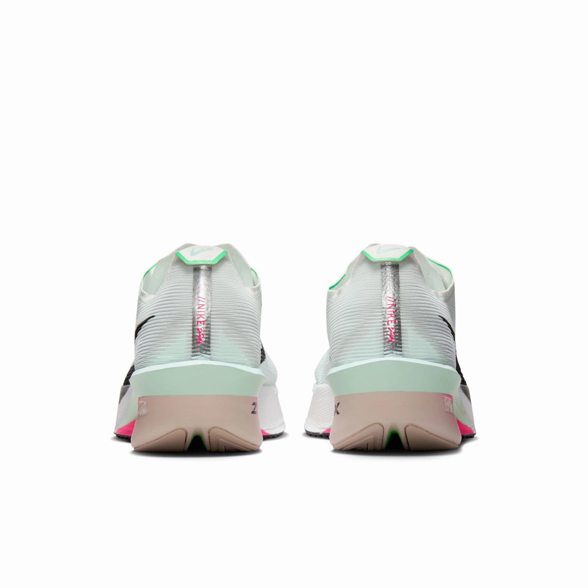 Nike | Women's Vaporfly 4 Road Racing Shoes - White/Black-Hyper Pink-Mint Foam Nike Stephen Curry Shoes