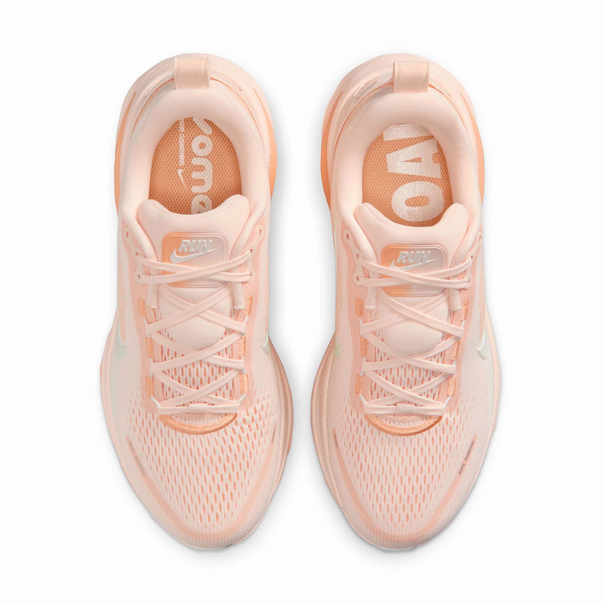 Nike | Women's Vomero 18 Road Running Shoes - Guava Ice/Sail-Orange Chalk Nike Running Shoes For Long Distance