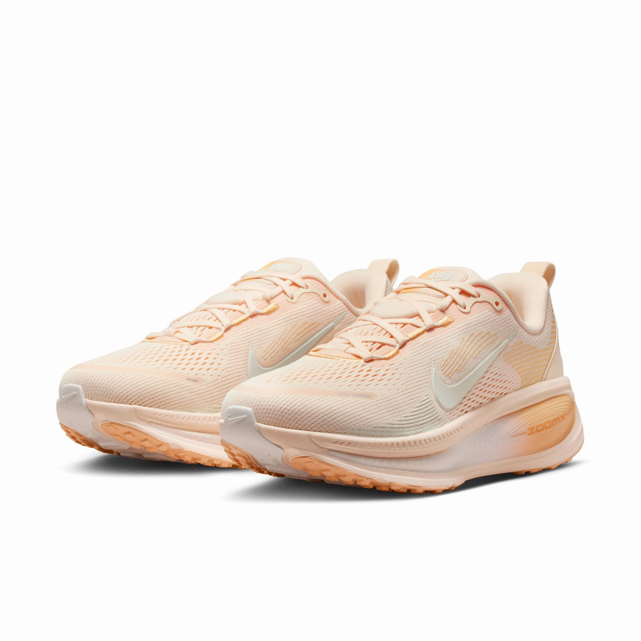 Nike Running Shoe Fit Guide Nike | Women's Vomero 18 Road Running Shoes - Guava Ice/Sail-Orange Chalk