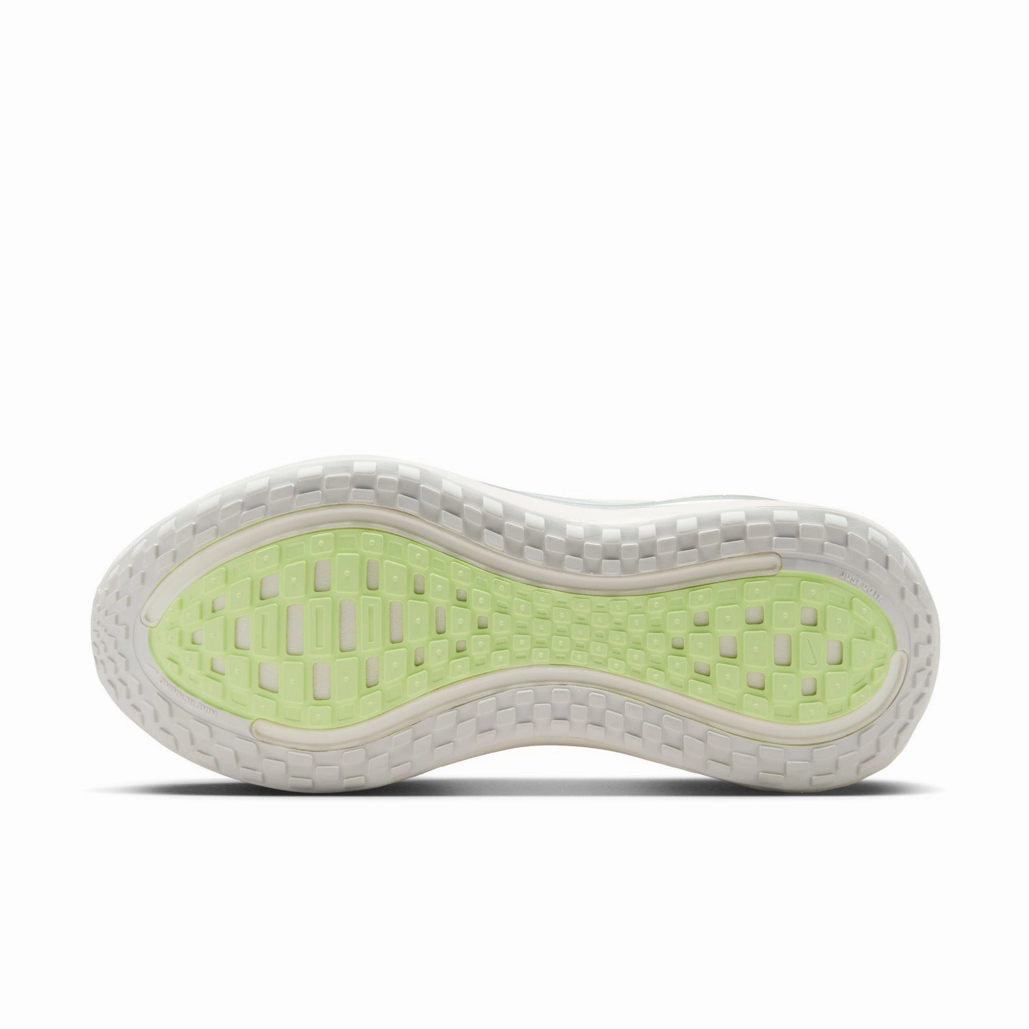 Nike | Women's Vomero Plus Road Running Shoes - Sail/Metallic Silver-Barely Volt Nike Vapor Running Shoes