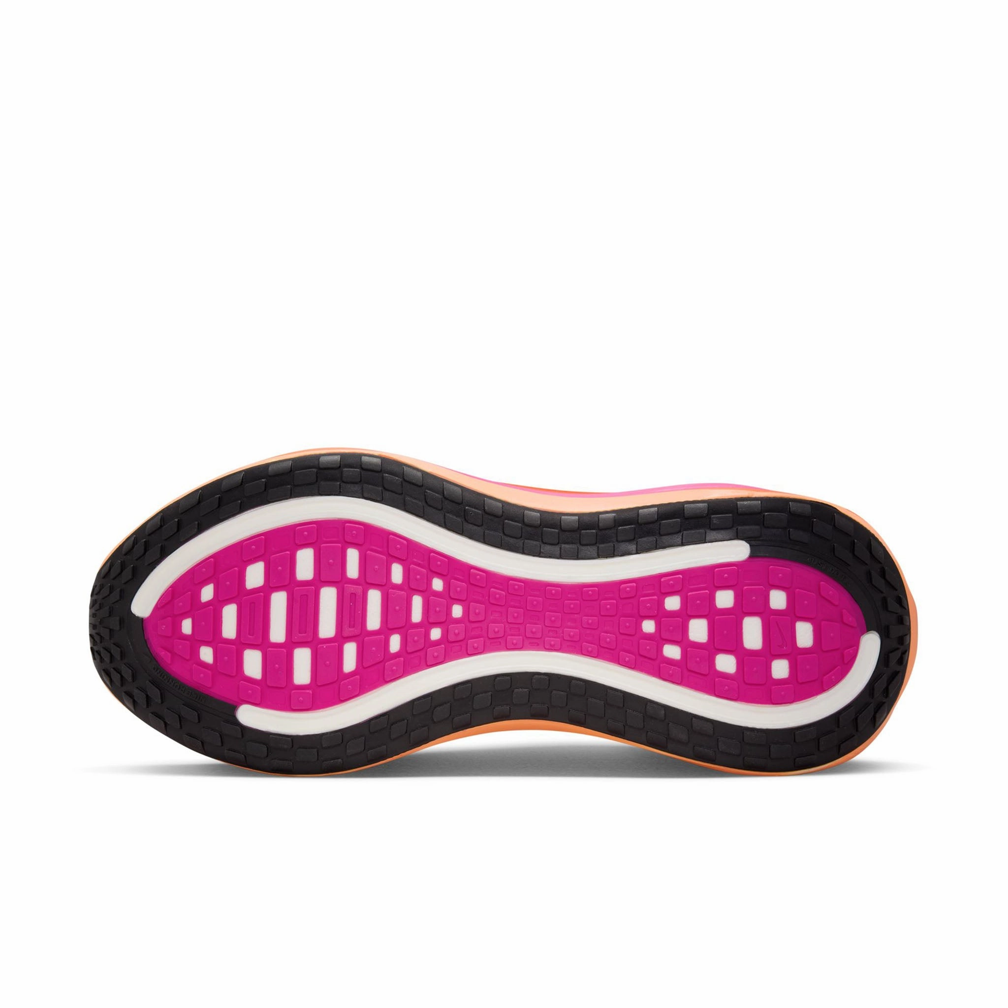 Nike | Women's Vomero Plus Road Running Shoes - White/Black-Fire Pink-Hyper Crimson Shoes Nike X Stussy