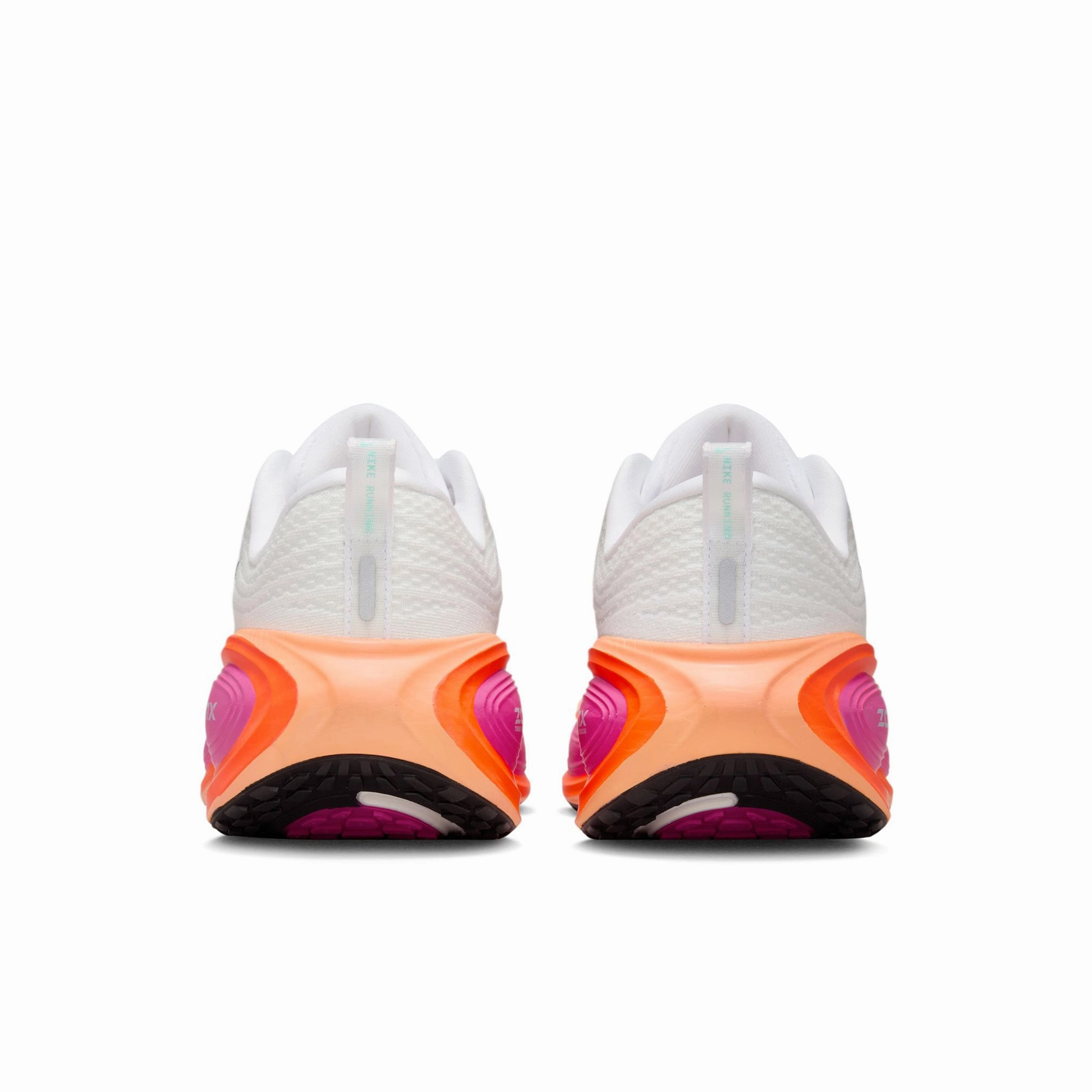 Nike | Women's Vomero Plus Road Running Shoes - White/Black-Fire Pink-Hyper Crimson Nike Air Golf Shoe
