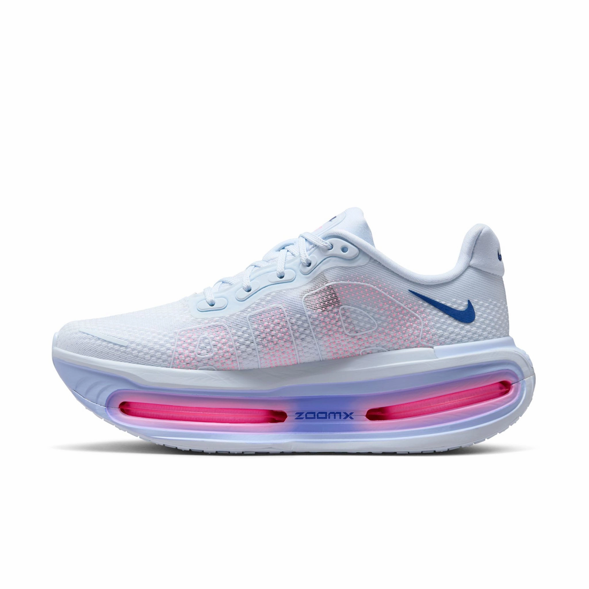 Aqua Shoes Nike Nike | Women's Vomero Premium Running Shoes - Blue Tint/Deep Royal Blue-Aluminum