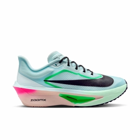 Nike Tampa Bay Buccaneers Shoes Nike | Women's Zoom Fly 6 Road Running Shoes - Glacier Ice/Black-Hyper Pink-Green Shock