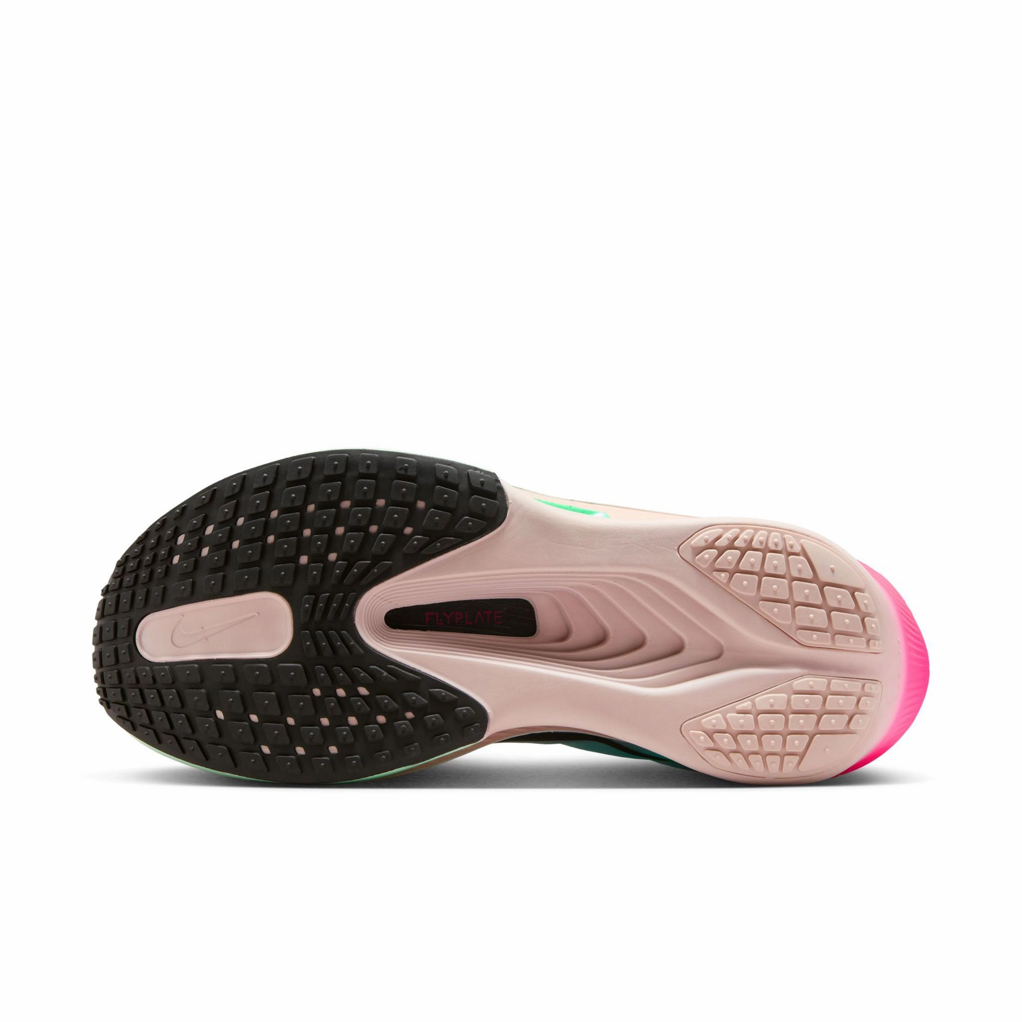 Nike Shoes Cristiano Ronaldo Nike | Women's Zoom Fly 6 Road Running Shoes - Glacier Ice/Black-Hyper Pink-Green Shock