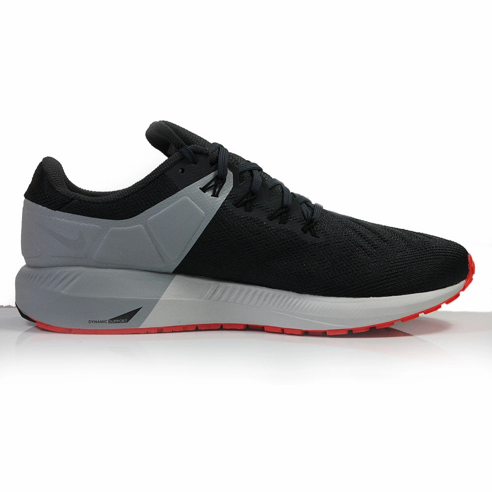 Nike Air Zoom Structure 22 Men's Running Shoe - Anthracite/Bright Crimson Shoes Nike Sb