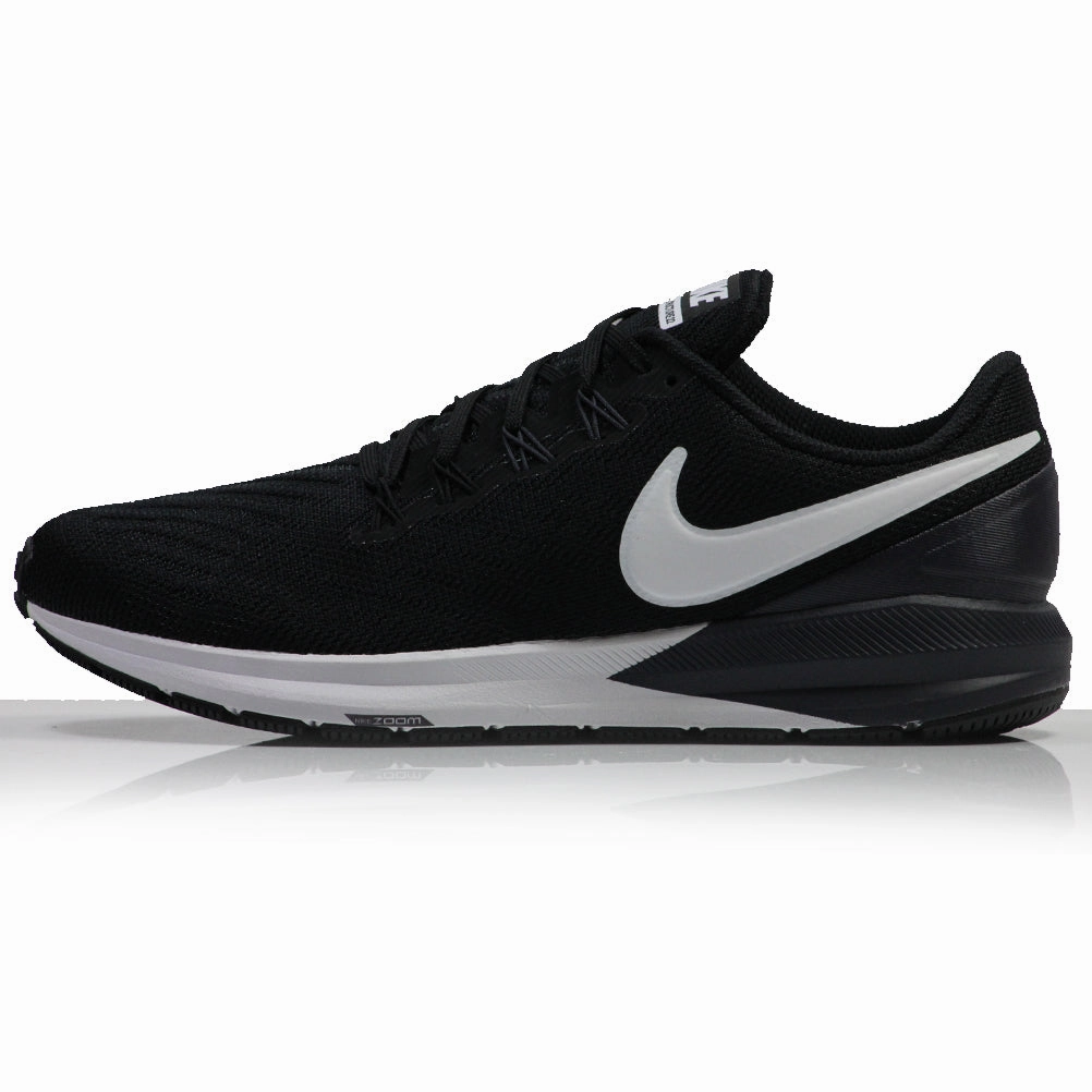 Nike Air Zoom Structure 22 Wide Women's Running Shoe - Black/White Nike Floral Shoes