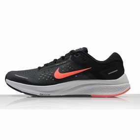 Nike Air Zoom Structure 23 Men's Running Shoe - Anthracite/Bright Mango Sneakers Nike Shoes