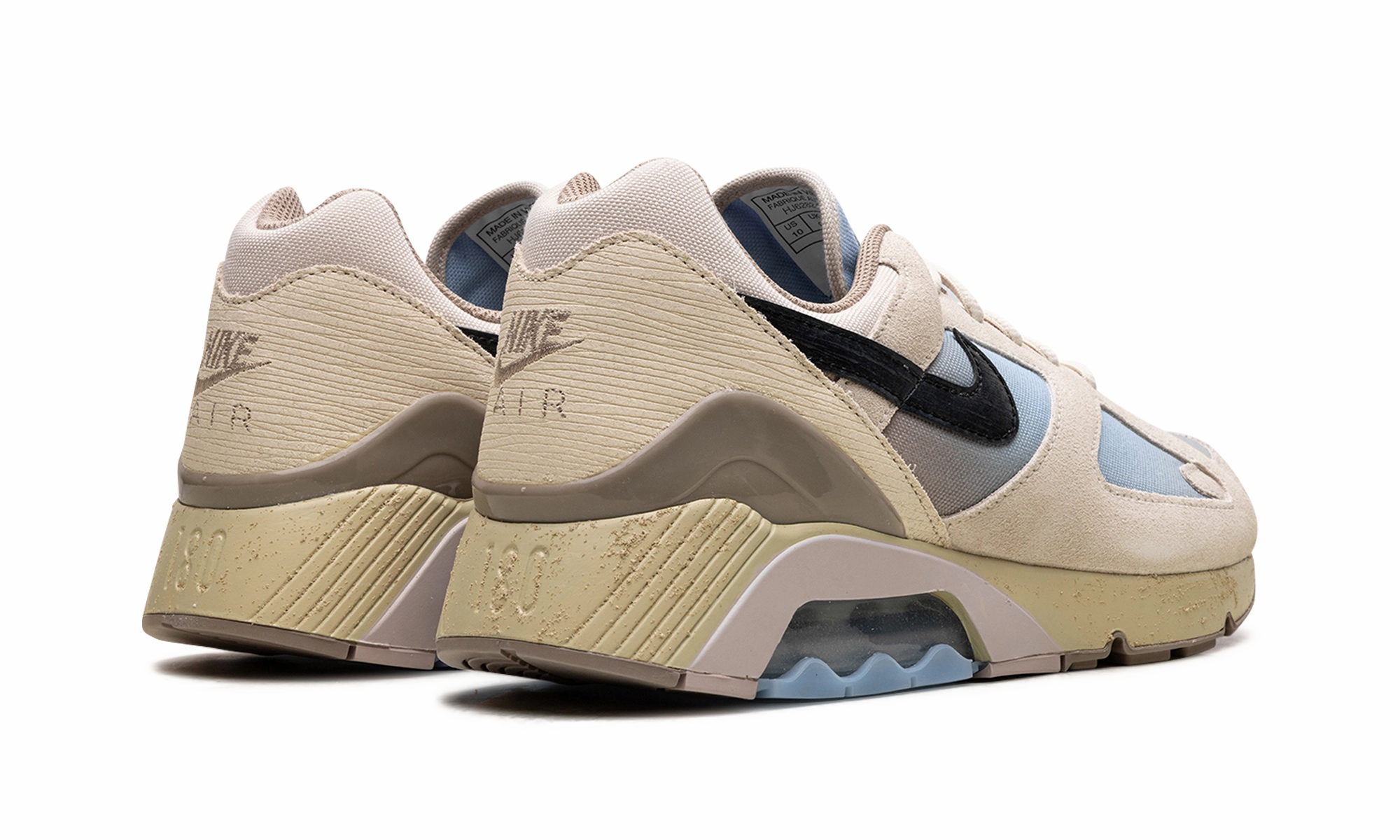 Air Max 180 "Light Khaki Psychic Blue" Nike Size Running Shoes