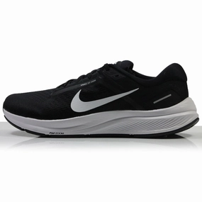Nike Air Zoom Structure 24 Men's Running Shoe - Black/White Nike Shoes New