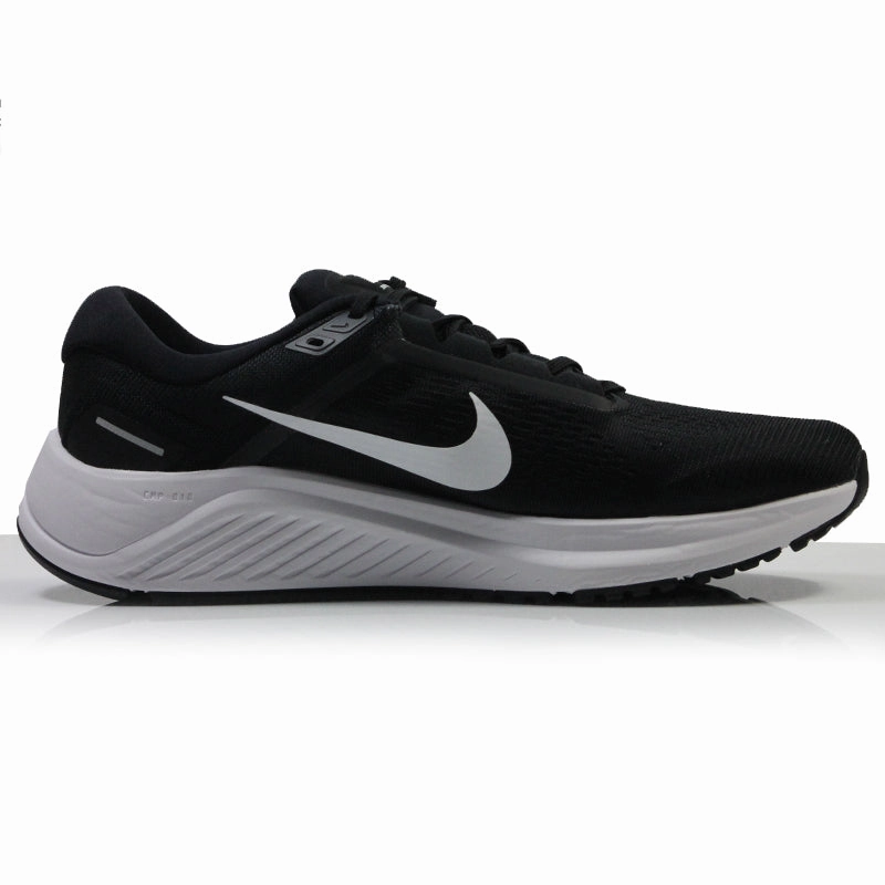 Ted Lasso Nike Shoes Nike Air Zoom Structure 24 Men's Running Shoe - Black/White